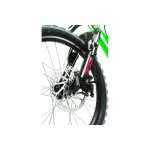 Велосипед Forward Twister 20 2.0 D ярко-зеленый/фиолетовый 2022 г 10" RBK22FW20044