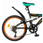 Велосипед Top Gear 20 Boxer черный неон ВНМ20205