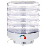 Сушилка для овощей Ветерок 5 поддонов+повышенная производительность прозрачная гофра