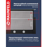 Встраиваемая вытяжка Maunfeld Ouse Touch 60 черный
