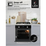 Встраиваемый электрический духовой шкаф Lex EDP 093 BL