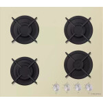 Встраиваемая газовая варочная панель Maunfeld EGHG.64.1CBG/G