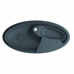 Кухонная мойка Marmorin SILVANUS BLACK METALIC (500 513 012)