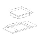 Встраиваемая электрическая варочная панель Beko HIC 64503 TX