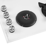 Встраиваемая газовая варочная панель HOMSair HGG641EWH