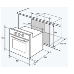 Встраиваемый газовый духовой шкаф Delonghi SGX 4 RUS