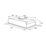 Встраиваемая вытяжка Jetair CA 3 2M (52) hal IX