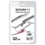 Флэш-накопитель Exployd 32GB-580-белый