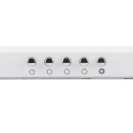 Каминная вытяжка Krona Bella 600 white push button