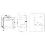 Встраиваемый электрический духовой шкаф Schaub Lorenz SLB ES6313