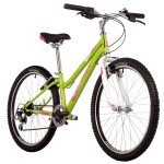 Велосипед Novatrack 24SHV.JENNY.12GN23 салатовый