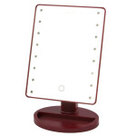 Зеркало косметическое Marta MT-2654 бордовый гранат