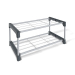 Полка для обуви Sheffilton SHT-SR5-P серый/темно-серый