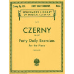 Песенный сборник Musicsales Carl Czerny Forty Daily Exercises