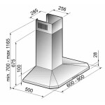 Каминная вытяжка Korting KHC 6951 X