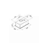 Встраиваемая вытяжка Maunfeld Crosby Singl 5028 черный