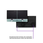 Настольная плита Kitfort КТ-155 черный