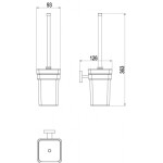 Ершик Timo Selene 10061/00 chrome