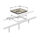 Встраиваемая газовая варочная панель Monsher MKFG 60G40ME096-WFT