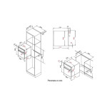 Встраиваемый электрический духовой шкаф EVELUX EO 650 PB
