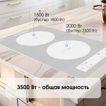 Встраиваемая индукционная варочная панель Zigmund & Shtain CI 33.3 W