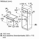 Встраиваемый электрический духовой шкаф Bosch HBA533BB0S