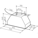 Встраиваемая вытяжка Electrolux LFG9525S