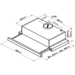 Встраиваемая вытяжка Korting KHP 6617 RN