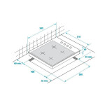 Встраиваемая газовая варочная панель Beko HIZG64125CR
