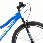 Велосипед Forward Jade 24 1.0 синий/бирюзовый 12" RBK22FW24743