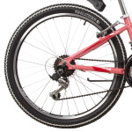 Велосипед Novatrack 24AHV.NOVARA.13CRL22 коралловый