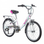 Велосипед Novatrack 20AH6V.ANCONA.WT9 белый 133990