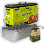 Коптильня-мангал Camping World Gurman, размер L, 2 яруса