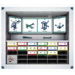 Конструктор металлический Десятое королевство Школьный 2 (02050)