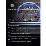 Встраиваемый электрический духовой шкаф Zigmund & Shtain EN 117.921 B