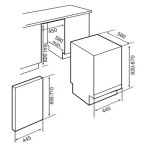 Встраиваемая посудомоечная машина Teka DW1 455 FI