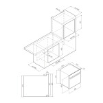 Встраиваемый электрический духовой шкаф Graude BWG 45.0 S