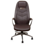 Кресло руководителя Бюрократ Zen коричневый