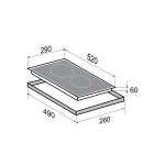 Встраиваемая индукционная варочная панель Zigmund & Shtain CI 35.3 W