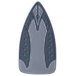 Утюг Аксинья КС-3002 белый/вишневый