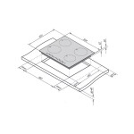 Встраиваемая индукционная варочная панель Darina 5P EI313 B