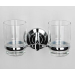 Подстаканник двойной WasserKraft Rhein K-6228D