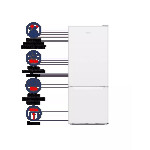 Холодильник Maunfeld MFF144SFW