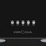 Каминная вытяжка Krona Helga 500 black PB