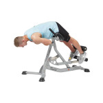 Гиперэкстензия Hoist HF-5664 серебристый/черный