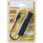 Разветвитель Defender Quadro Express USB3.0 (83204)