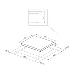 Встраиваемая электрическая варочная панель Graude EK 60.0 C