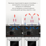Встраиваемая вытяжка Hyundai HBH 6232 W