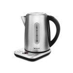Чайник электрический Kitfort КТ-661 черный/серебристый