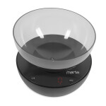 Весы кухонные Marta MT-1648 черный жемчуг